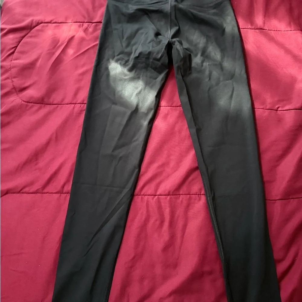 Lululemon Athletica Black High-Rise Leggings - Picture 2 of 4